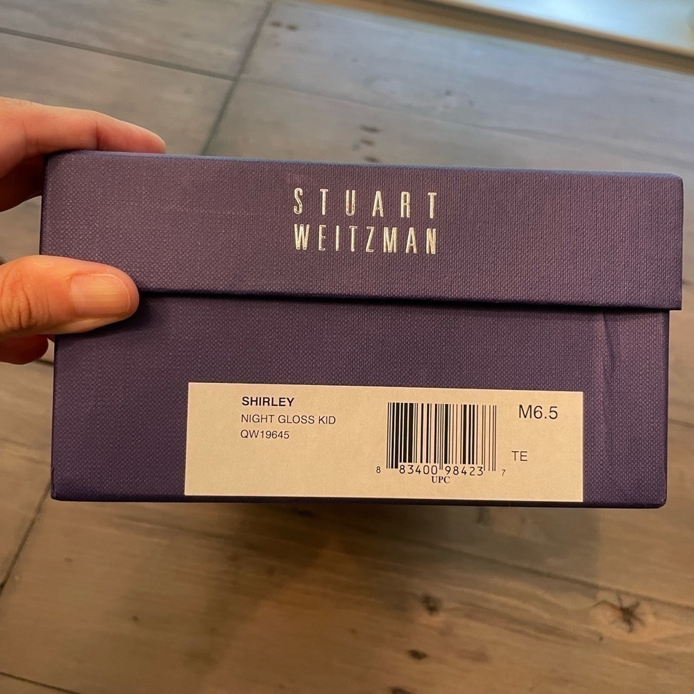 Stuart Weitzman Shirley Pointed Flats Night Glow - image 4